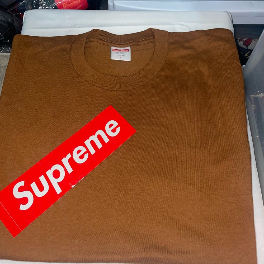 Supreme Brown Tee